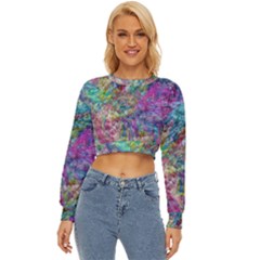 Abstract Candies Lightweight Long Sleeve Sweatshirt by kaleidomarblingart