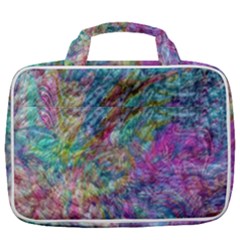 Abstract Candies Travel Toiletry Bag With Hanging Hook