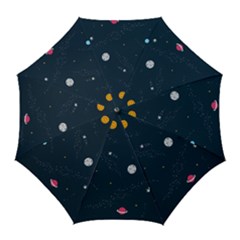 Space Nasa Galaxy Golf Umbrellas