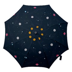 Space Nasa Galaxy Hook Handle Umbrellas (medium) by Perong