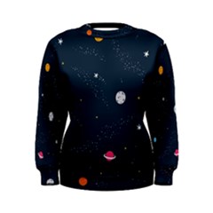 Space Nasa Galaxy Women s Sweatshirt by Perong