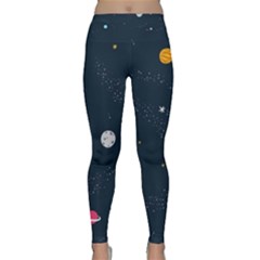 Space Nasa Galaxy Classic Yoga Leggings by Perong