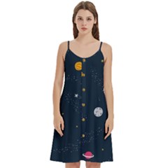 Space Nasa Galaxy Women s Spaghetti Strap Pullover Cami Dress by Perong