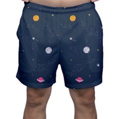 Space Nasa Galaxy Men s Shorts