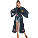 Space Nasa Galaxy Maxi Kimono View1