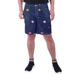 Space Nasa Galaxy Men s Pocket Shorts by Perong