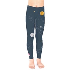 Space Nasa Galaxy Kids  Classic Winter Leggings by Perong