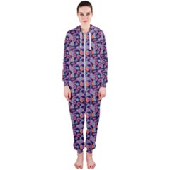 Trippy Cool Pattern Hooded Jumpsuit (ladies)