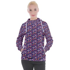 Trippy Cool Pattern Women s Hooded Pullover