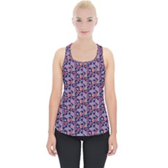 Trippy Cool Pattern Piece Up Tank Top by designsbymallika