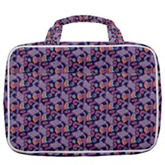 Trippy Cool Pattern Travel Toiletry Bag With Hanging Hook by designsbymallika