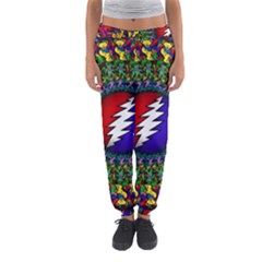 Grateful Dead Bear Pattern Women s Jogger Sweatpants by Maspions