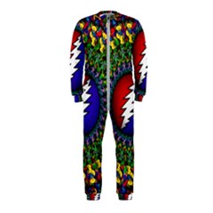 Grateful Dead Bear Pattern Onepiece Jumpsuit (kids)