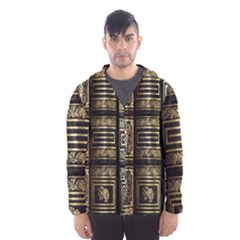 Detail Golden Gold Ornaments Men s Hooded Windbreaker