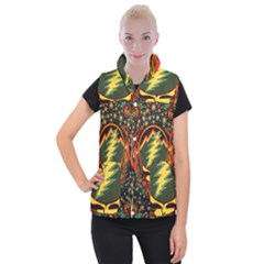 Grateful Dead Scarlet Fire Women s Button Up Vest