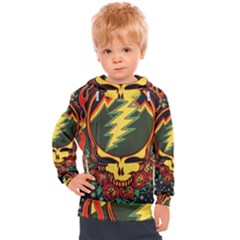 Grateful Dead Scarlet Fire Kids  Hooded Pullover by Perong