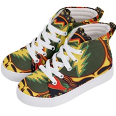 Grateful Dead Scarlet Fire Kids  Hi-top Skate Sneakers