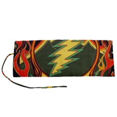 Grateful Dead Scarlet Fire Roll Up Canvas Pencil Holder (s) by Perong