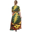 Grateful Dead Scarlet Fire Waist Tie Boho Maxi Dress View2