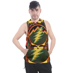 Grateful Dead Scarlet Fire Men s Sleeveless Hoodie by Perong