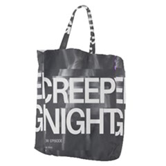 Creepy Night Giant Grocery Tote