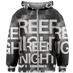 Creepy Night Kids  Zipper Hoodie Without Drawstring