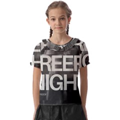 Creepy Night Kids  Frill Chiffon Blouse by NawaP