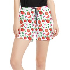 Tomato Pattern 2 Women s Runner Shorts by CocoBellKidsTV24