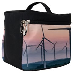 Wind Giants At Twilight Make Up Travel Bag (big) by Tellerarts