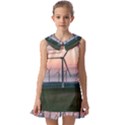 Wind Giants At Twilight Kids  Pilgrim Collar Ruffle Hem Dress View1