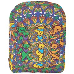 Dead Dancing Bears Grateful Dead Pattern Full Print Backpack by Grandong