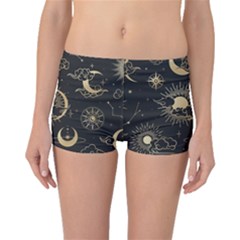 Asian Seamless Pattern With Clouds Moon Sun Stars Vector Collection Oriental Chinese Japanese Korean Boyleg Bikini Bottoms