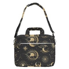 Asian Seamless Pattern With Clouds Moon Sun Stars Vector Collection Oriental Chinese Japanese Korean Macbook Pro 15  Shoulder Laptop Bag by Grandong