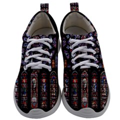 Chartres Cathedral Notre Dame De Paris Stained Glass Mens Athletic Shoes