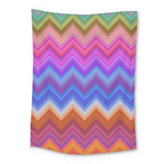 Pattern Chevron Zigzag Background Medium Tapestry