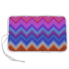 Pattern Chevron Zigzag Background Pen Storage Case (s) by Grandong