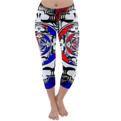 The Grateful Dead Capri Winter Leggings 