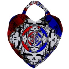 The Grateful Dead Giant Heart Shaped Tote by Grandong