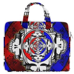 The Grateful Dead Macbook Pro 13  Double Pocket Laptop Bag by Grandong