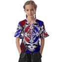 The Grateful Dead Kids  V-Neck Horn Sleeve Blouse View1