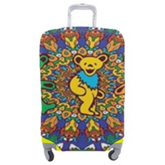 Dead Dancing Bears Grateful Dead Pattern Luggage Cover (medium) by Grandong