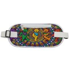 Dead Dancing Bears Grateful Dead Pattern Rounded Waist Pouch