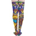 Dead Dancing Bears Grateful Dead Pattern Thigh High Stockings View4