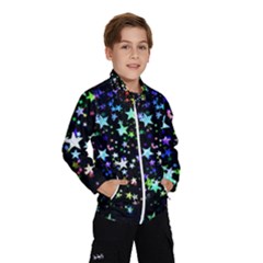 Christmas-star-gloss-lights-light Kids  Windbreaker