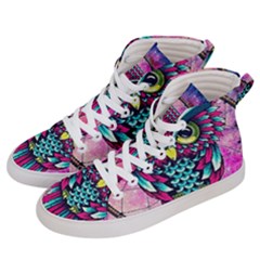 Owl Dreamcatcher Men s Hi-top Skate Sneakers by Grandong