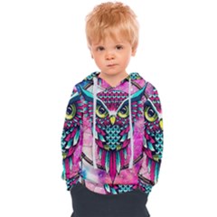 Owl Dreamcatcher Kids  Overhead Hoodie