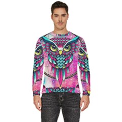 Owl Dreamcatcher Men s Fleece Sweatshirt