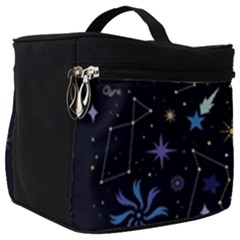 Starry Night  Space Constellations  Stars  Galaxy  Universe Graphic  Illustration Make Up Travel Bag (big) by Grandong