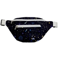 Starry Night  Space Constellations  Stars  Galaxy  Universe Graphic  Illustration Fanny Pack by Grandong