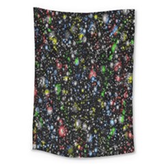 Illustration Universe Star Planet Large Tapestry